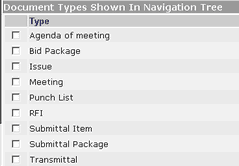 Doc Types in Nav Tree
